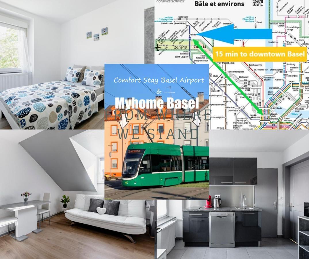 Myhome Basel 1B44 Saint-Louis  Extérieur photo